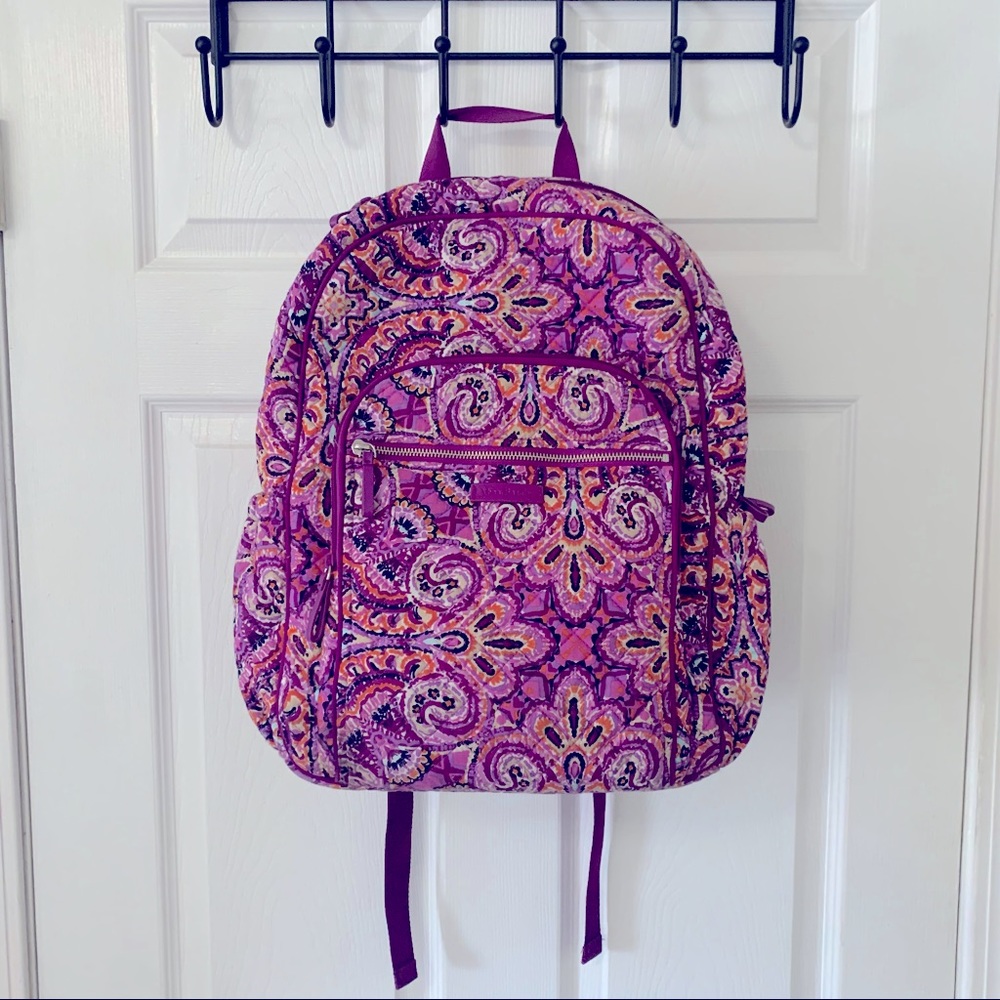 Purple Vera Bradley backpack